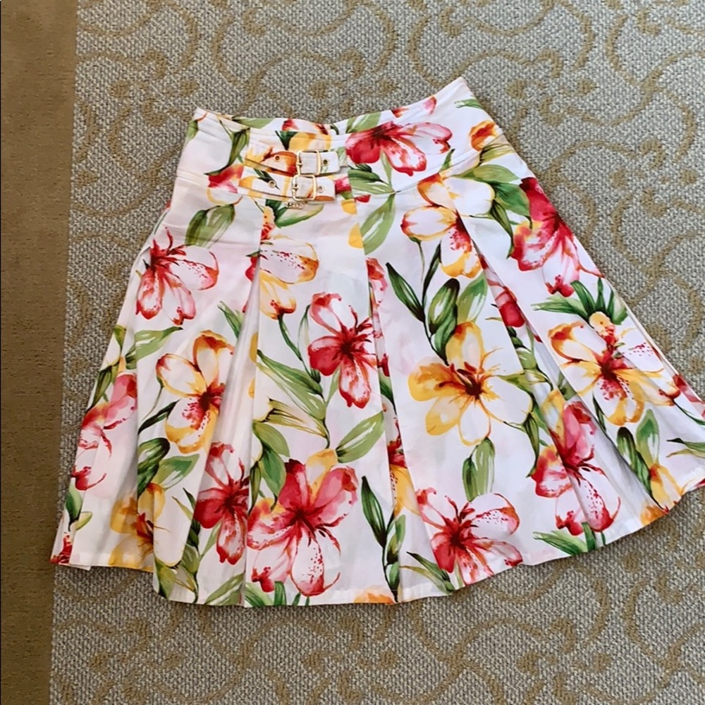 St. John Sport Floral Skirt